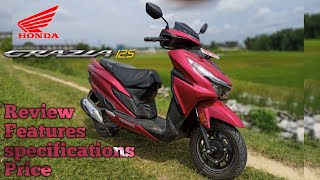 Honda Grazia 125 bs6 review in Nepal  Best scooter in 125cc segment [upl. by Nnaeerb]