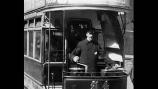 Tram Ride  Foster Sq to Lister Park  Bradford  Filmed in 1902 [upl. by Imoyaba]