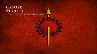 Westeros Lore House Martell [upl. by Ynaffad]