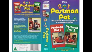 Postman Pat 2 on 1 1996 UK VHS [upl. by Behka]