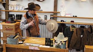 How to Stiffen a Felt Hat [upl. by Velick410]