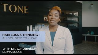 Dr Caroline Robinson Explains Hair Loss Causes and Prevention I NIOXIN [upl. by Ora177]