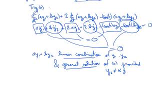 Superposition for linear differential equations [upl. by Ebberta427]