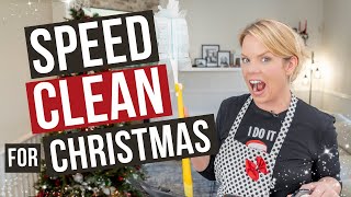 Speed Clean with Me  My Christmas Cleaning Routine [upl. by Nabroc]