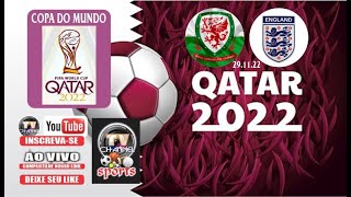 GALES X INGLATERRA  COPA DO MUNDO 2022  291122 [upl. by Colet]