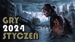 TOP 8 Najgorętszych Premier  STYCZEŃ 2024  TLOU 2 REMASTERED Tekken 8 ENSHROUDED New Cycle [upl. by Aeuhsoj]