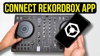 How to Connect Pioneer DDJFLX4 to iPhone Rekordbox Easy Tutorial [upl. by Adnopoz385]