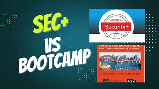 Bootcamp vs SEC Quick QampA cybersecurity securityplus bootcampincybersecurity [upl. by Pelagi]