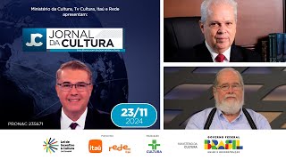 JORNAL DA CULTURA  23112024 [upl. by Nnylakcaj]