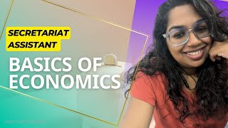 Basics of Economics  PSC Degree level class  Secretariate assistant class [upl. by Ytirahc]