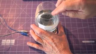 DIY Glass Harmonica Demo [upl. by Aidnama]