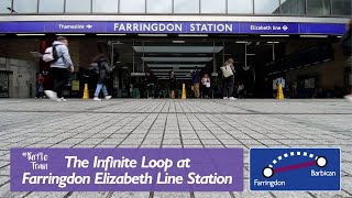 The Infinite Loop at Farringdon Station [upl. by Maharg548]