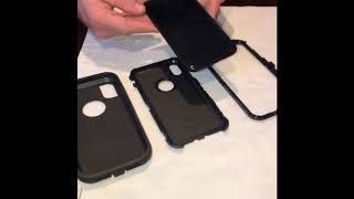 Iphone Xr How to Install Otterbox Case Tutorial Instructional Session Iphone Otterbox Case [upl. by Levi627]