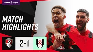 Tavernier returns to net STUNNING goal  AFC Bournemouth 21 Fulham [upl. by Ahsakat]