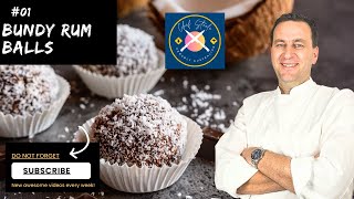 Chef Steeles quotBundy Rum Ballsquot recipe [upl. by Halyahs]