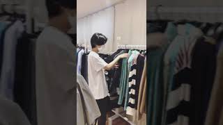 Masaki Nakao choosing sweater [upl. by Frankhouse78]