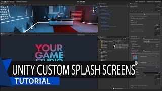 Custom Splash Screen  Unity 5 Tutorial [upl. by Nyladam964]