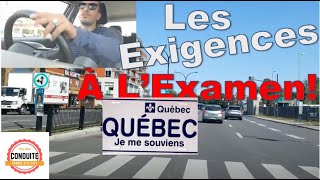 Les Exigences à lExamen de Conduite De La Saaq [upl. by Hooper]