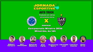 CRUZEIRO X ATLÉTICO  FINAL DO CAMPEONATO MINEIRO  AO VIVO REDE 98  07042024 [upl. by Graehme851]