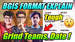 BGIS Format Explain 😮 Grind Teams Date 🔥 Prize Pool [upl. by Hauge]