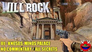 Will Rock  01 Knosos Minos Palace  All Secrets No Commentary [upl. by Gomez654]