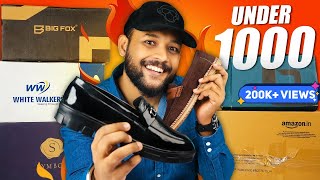 Best Budget LoafersCasual Shoes For Men Under 1000 🔥 Amazon Haul Review 2023  ONE CHANCE [upl. by Rego]