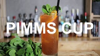 Pimms Cup Cocktail Recipe  REFRESHING [upl. by Janie948]