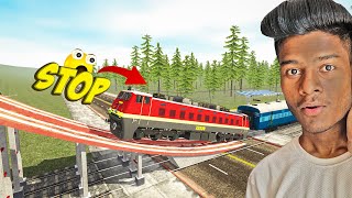 FINALLY STOPPED THE TRAIN INDIAN BIKES DRIVING 3D [upl. by Akinorev62]