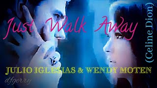 quotJUST WALK AWAYquot Julio Iglesias amp Wendy Moten Style CÉLIN DION Keyboard Live Cover dfgerry [upl. by Rybma634]