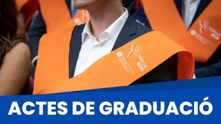 Acte de Graduació del Grau en Enginyeria Física de la UPC  Promoció 202324 [upl. by Haskins519]