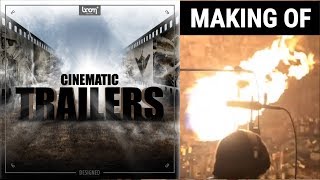 BOOM Library SFX  CINEMATIC TRAILERS  Making Of [upl. by Segalman]