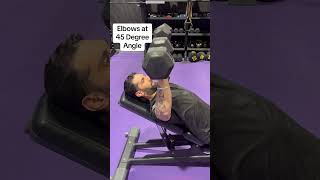 Chest incline dumbell press [upl. by Sathrum]