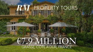 Inside €79M French Riviera Mansion Villa La Tapenade in Grasse  Residential Market Property Tour [upl. by Ahsinod491]