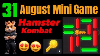 How to solve today puzzle in hamster kombat 31 today mini game 31 august solved  Today Mini game [upl. by Anthe]