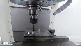 Kitamura 4XV Hardmill 4140 Test Cut [upl. by Norrehc]