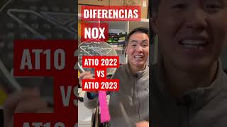 Nox AT10 2022 vs AT10 2023 elchiniconsejo humoramarillo padel [upl. by Ecnerwaled]