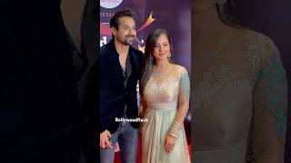 Puja Banerjee With Husband Spotted At Award Function In Mumbai pujabanerjee [upl. by Annovaj]