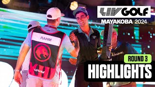 FULL HIGHLIGHTS Niemann Wins Marathon Playoff  LIV Golf Mayakoba [upl. by Angelika]