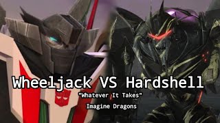 TFP Wheeljack vs Hardshell quotWhatever it Takesquot Imagine Dragons [upl. by Airuam920]