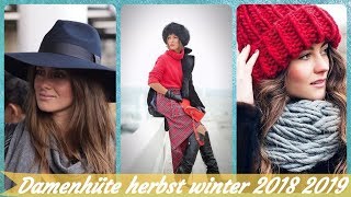 🎩 Die moderne 20 Ideen zu damenhüte herbst winter 2018 2019 [upl. by Dray]