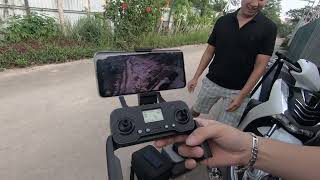 Bay Test Drone Sg107 max của anh Mẫn [upl. by Annait]