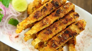 How To Make Soya Chaap  Dhaba Style Soya Chaap Tikka Recipe  Recipe by Varun Inamdar [upl. by Cutler]