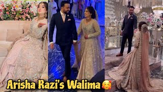 Arisha Razi Khans Walima Vlog arisharazikhan [upl. by Ygiaf78]