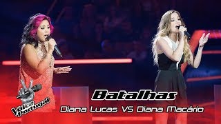 Diana Lucas VS Diana Macário  quotPorto Sentidoquot  Batalha  The Voice Portugal [upl. by Liw]