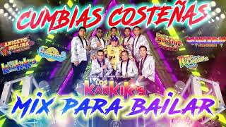 CUMBIAS COSTEÑAS MIX 2024 LO MÁS NUEVOCUMBIAS TROPICAL MIXLOS KARKIKS LA LUZ ROJA EL NEGRO [upl. by Yesnikcm]