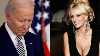 Trump Attorney Shocks World  Links Biden DOJ To Stormy Daniels Case [upl. by Silliw845]