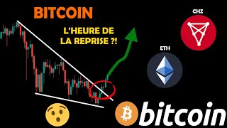 BITCOIN 🤑 CEST REPARTI  🚀 ETHEREUM TIENT 🤩 CHILIZ CONSOLIDE  analyse crypto monnaie btc eth chz [upl. by Dolph]