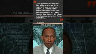 Stephen A RESPONDS to Kevin Durant calling him a ‘clown’ 👀 shorts [upl. by Eisle]