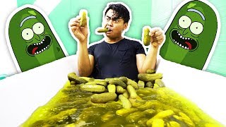 PICKLE BATH CHALLENGE [upl. by Reinhart]