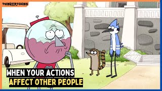 Benson’s Pain The Emotional Struggles in Regular Show [upl. by Allehcim276]